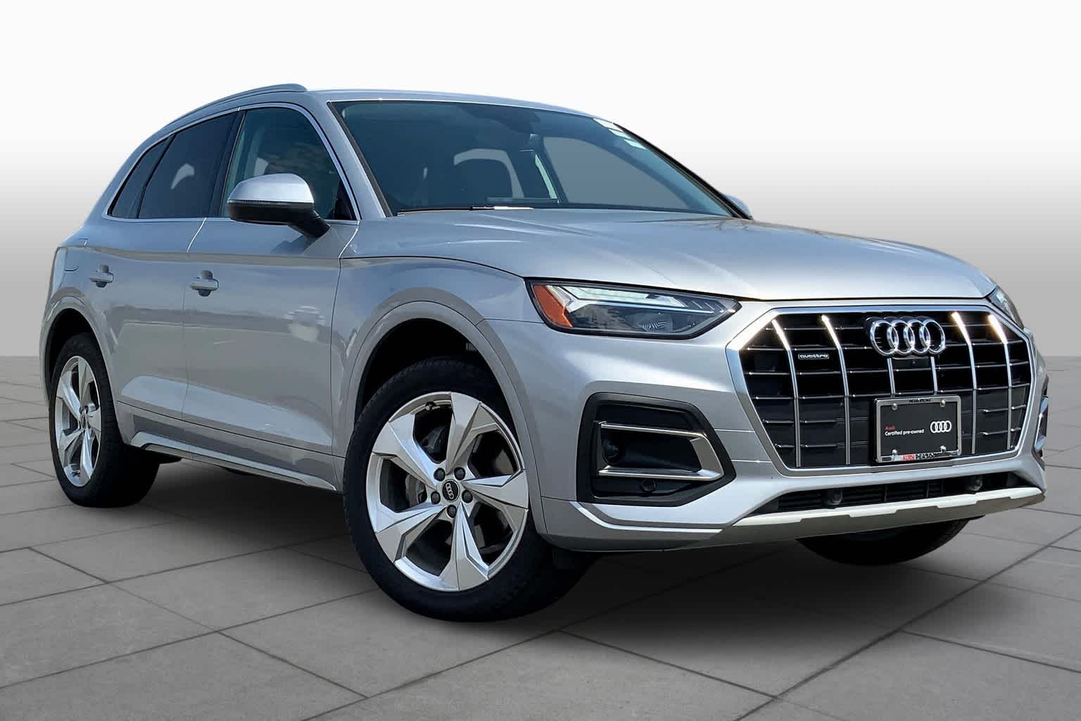 Used 2021 Audi Q5 Premium Plus with VIN WA1BAAFY9M2016646 for sale in Peabody, MA