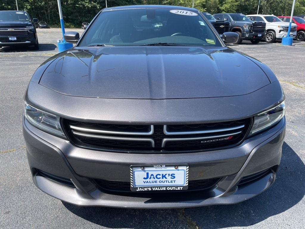 Used 2015 Dodge Charger SE with VIN 2C3CDXBG5FH771275 for sale in Saco, ME