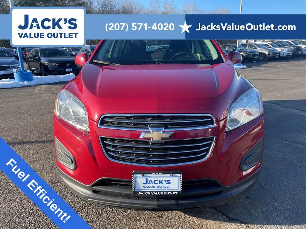 Used 2015 Chevrolet Trax LS with VIN KL7CJPSB5FB076874 for sale in Saco, ME
