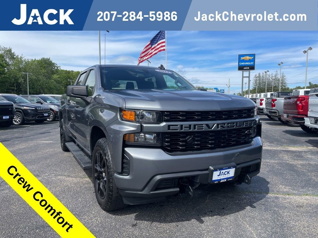 2021 Chevrolet Silverado 1500 Custom 4X4 Crew Cab Short Box's photo