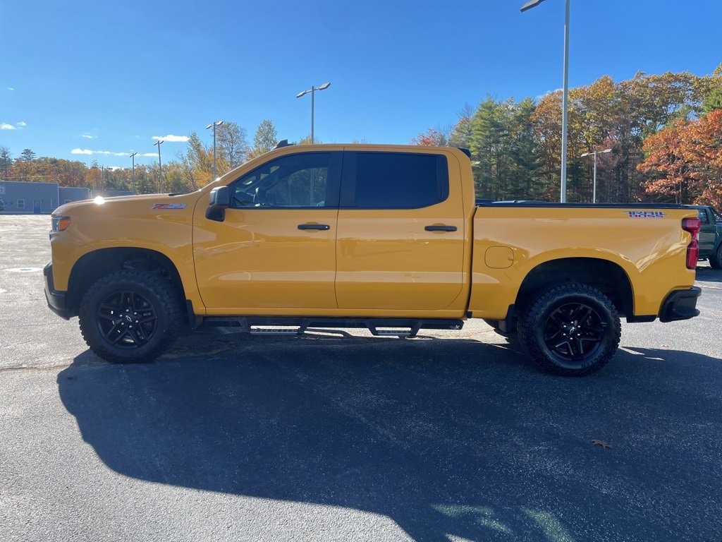 Used 2021 Chevrolet Silverado 1500 Custom Trail Boss Truck Crew Cab