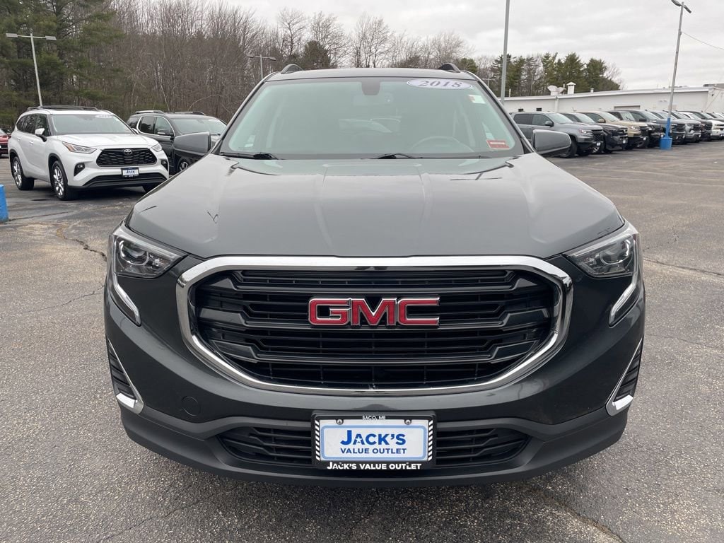 Used 2018 GMC Terrain SLE with VIN 3GKALTEX1JL207895 for sale in Saco, ME