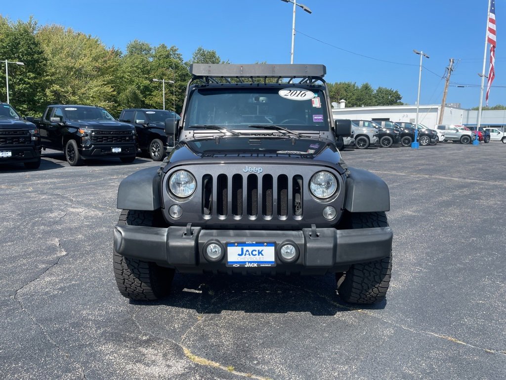 Used 2016 Jeep Wrangler Unlimited Sport S with VIN 1C4BJWDG6GL217674 for sale in Saco, ME