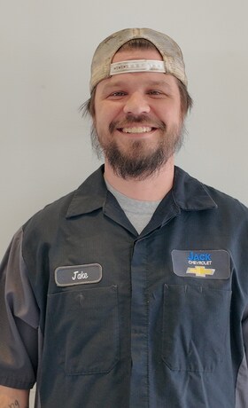 Staff member Jake L. from ID_7e34fc