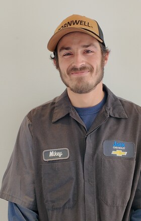 Staff member Mikey J. from ID_7e34fc