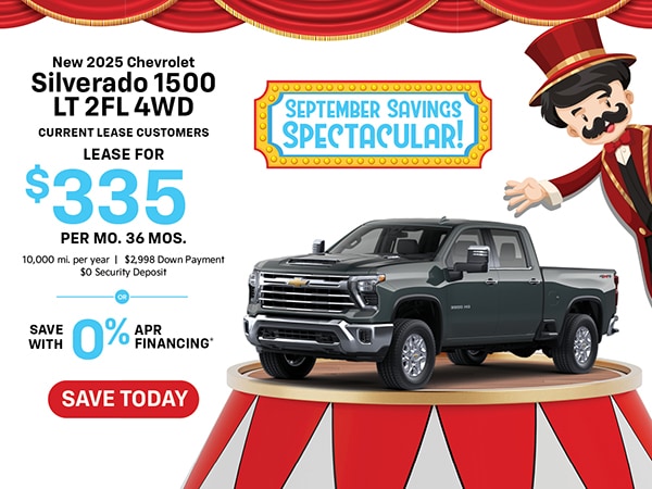 New 2025 Chevrolet Silverado 1500 LT 2FL 4WD