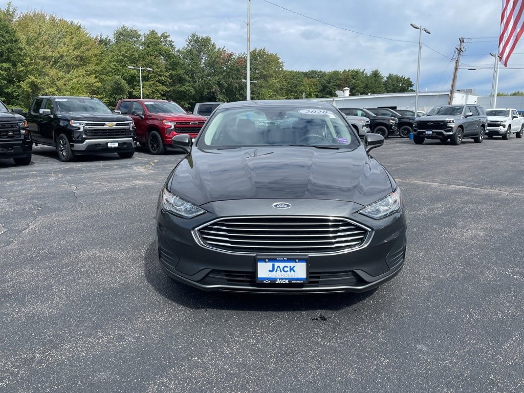 Used 2020 Ford Fusion Hybrid SE with VIN 3FA6P0LU0LR142170 for sale in Saco, ME