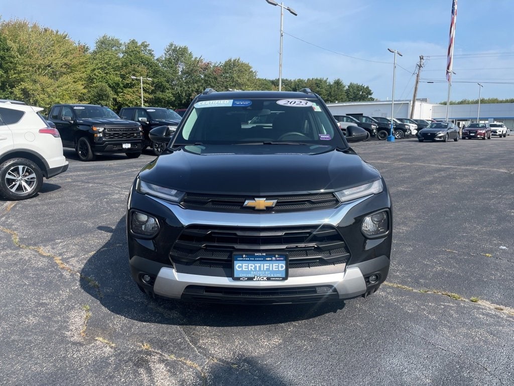 Used 2023 Chevrolet TrailBlazer LT with VIN KL79MPSL9PB145724 for sale in Saco, ME