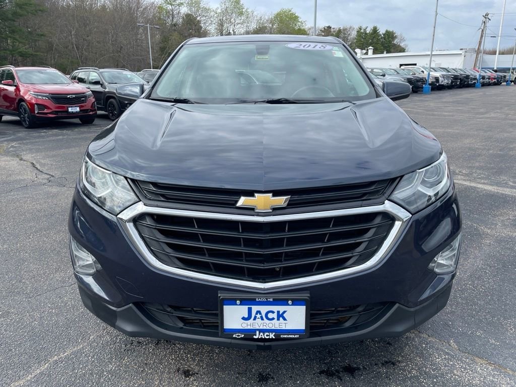 Used 2018 Chevrolet Equinox LT with VIN 3GNAXSEV7JS560079 for sale in Saco, ME