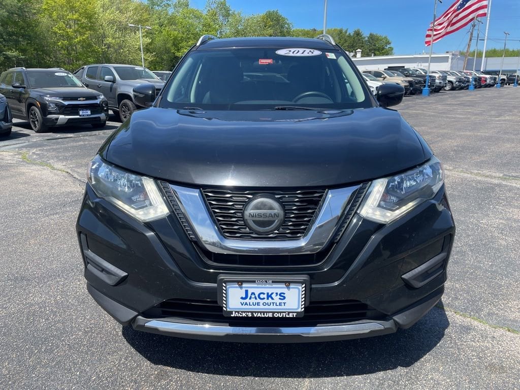 Used 2018 Nissan Rogue S with VIN 5N1AT2MV6JC786573 for sale in Saco, ME