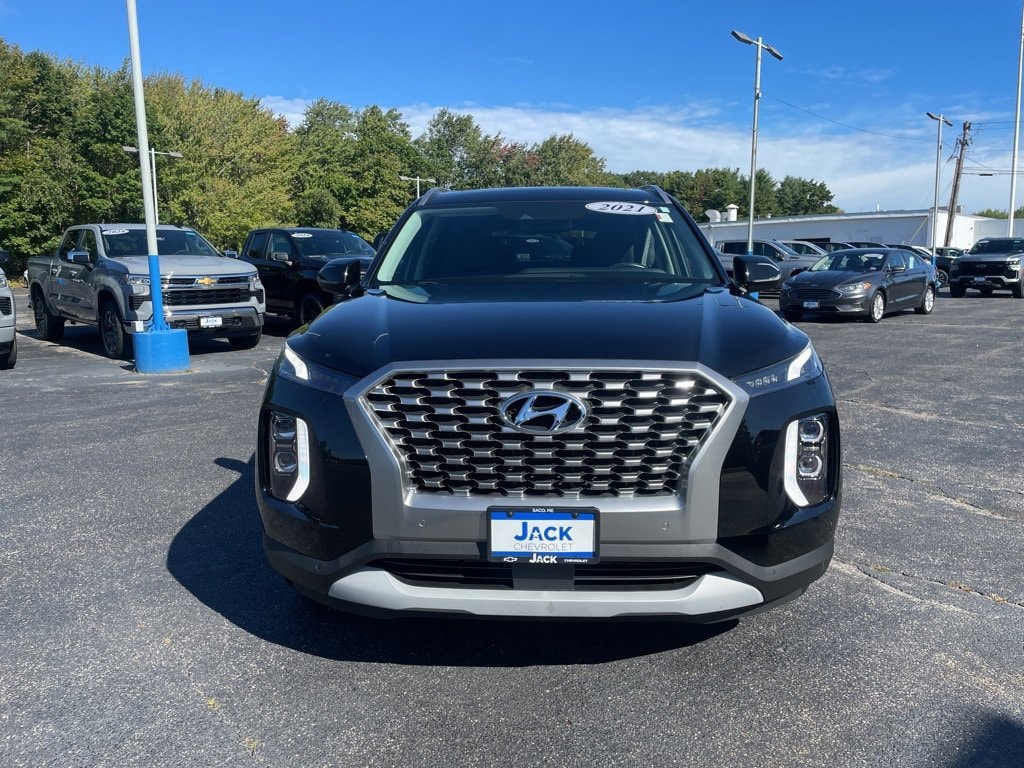 Used 2021 Hyundai Palisade SEL with VIN KM8R3DHE8MU223502 for sale in Saco, ME