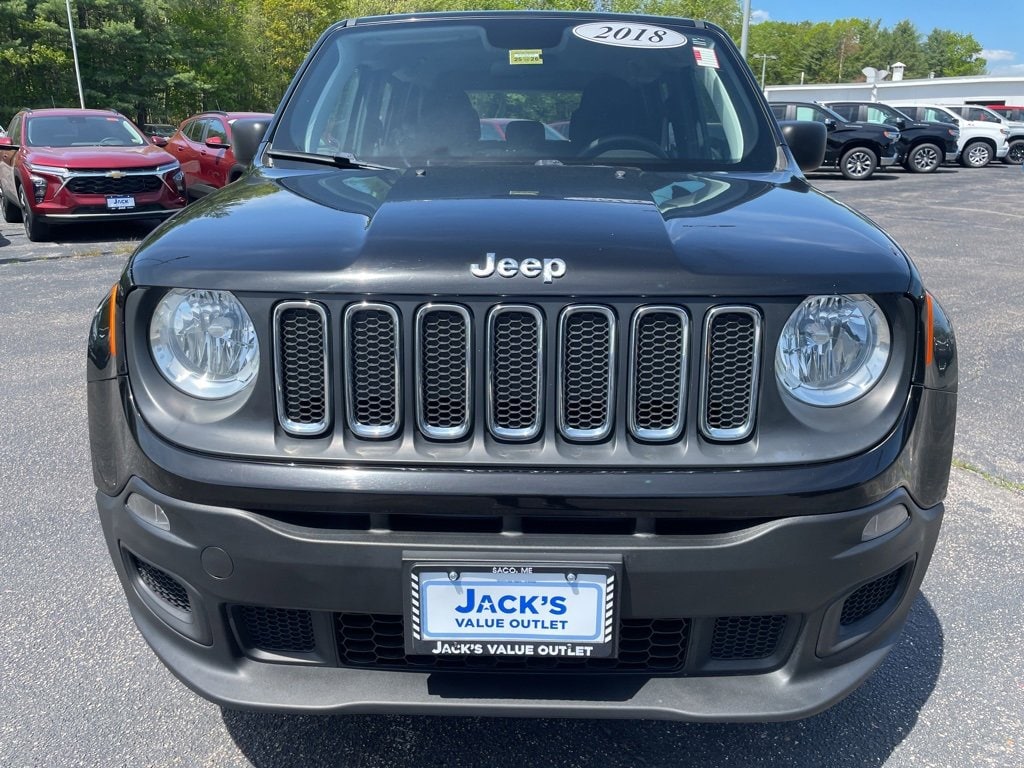 Used 2018 Jeep Renegade Sport with VIN ZACCJBAB6JPH40881 for sale in Saco, ME