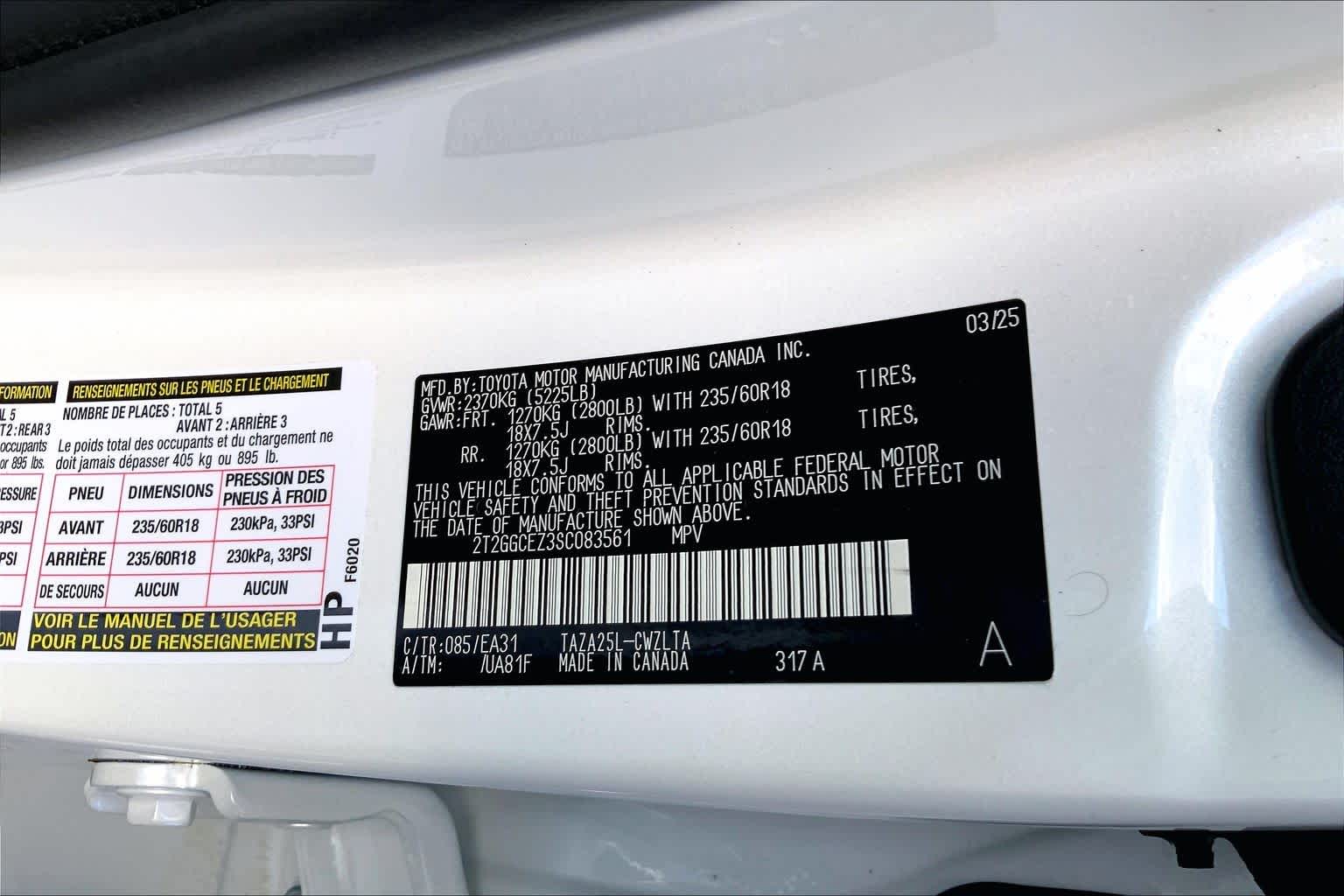 Used 2025 LEXUS NX For Sale at Ira Subaru | VIN: 2T2GGCEZ3SC083561