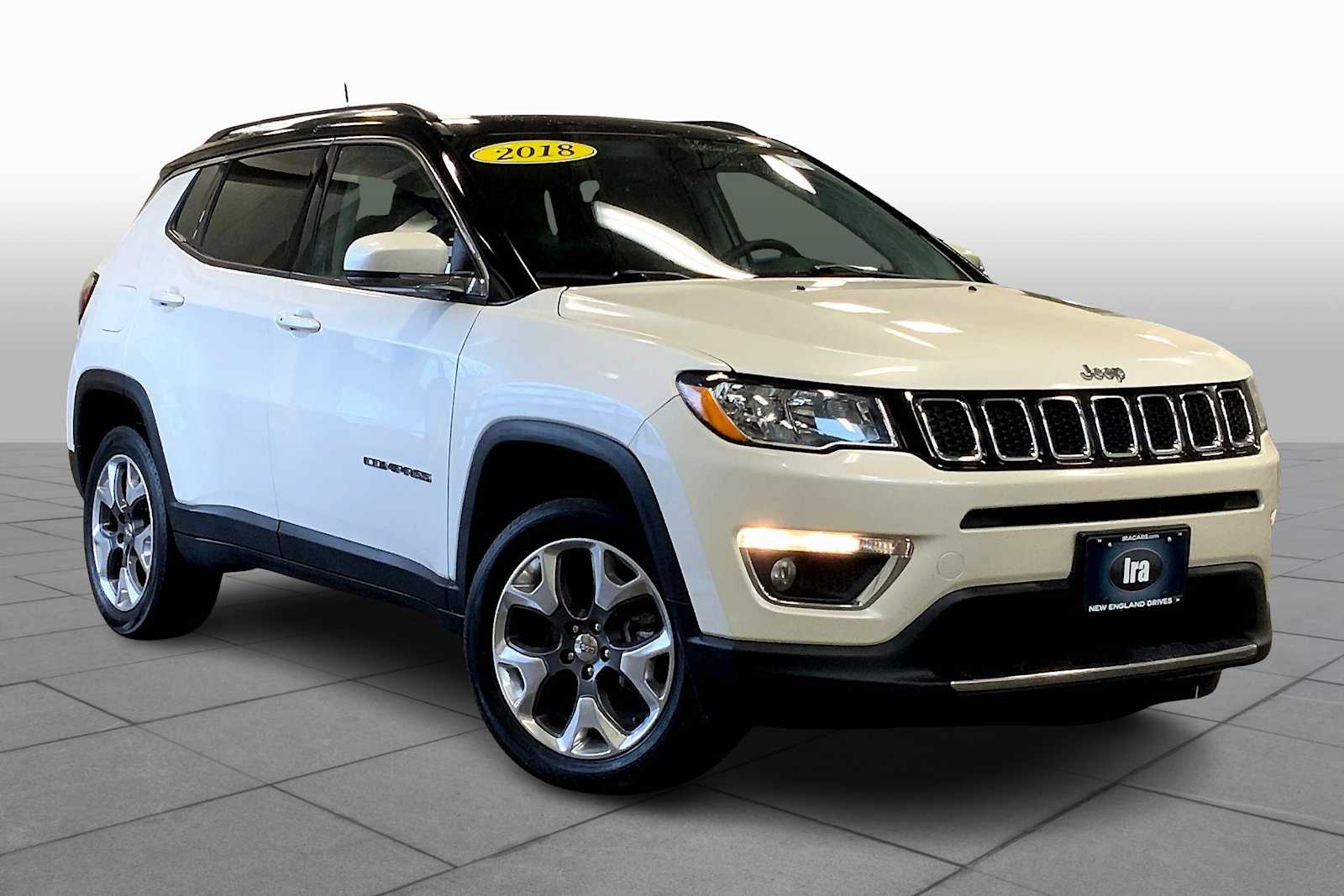 Used 2018 Jeep Compass Limited with VIN 3C4NJDCB0JT222615 for sale in Manchester, NH