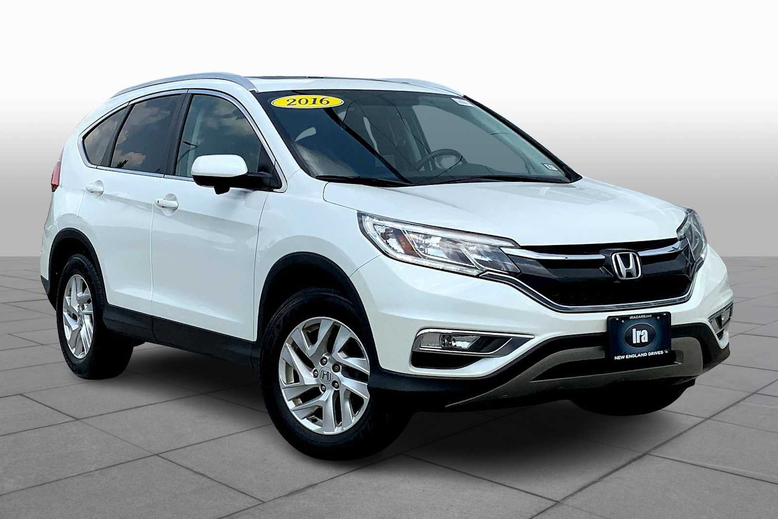 Used 2016 Honda CR-V EX-L with VIN 5J6RM4H7XGL118533 for sale in Manchester, NH