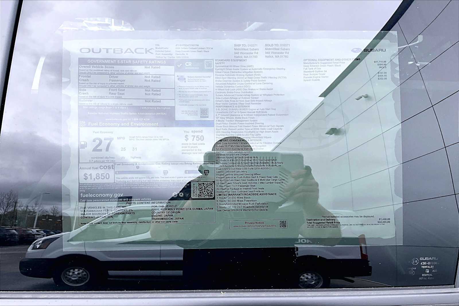 2026 Subaru Outback Limited - Photo 18