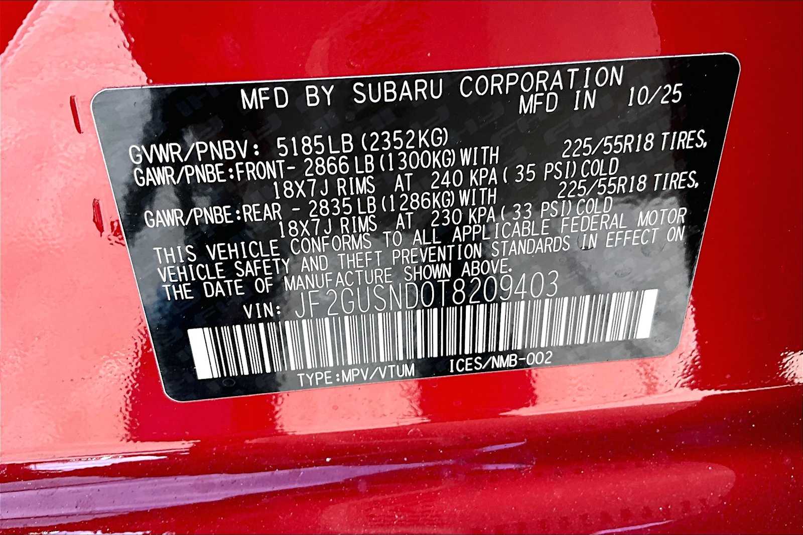 2026 Subaru Crosstrek Limited - Photo 18