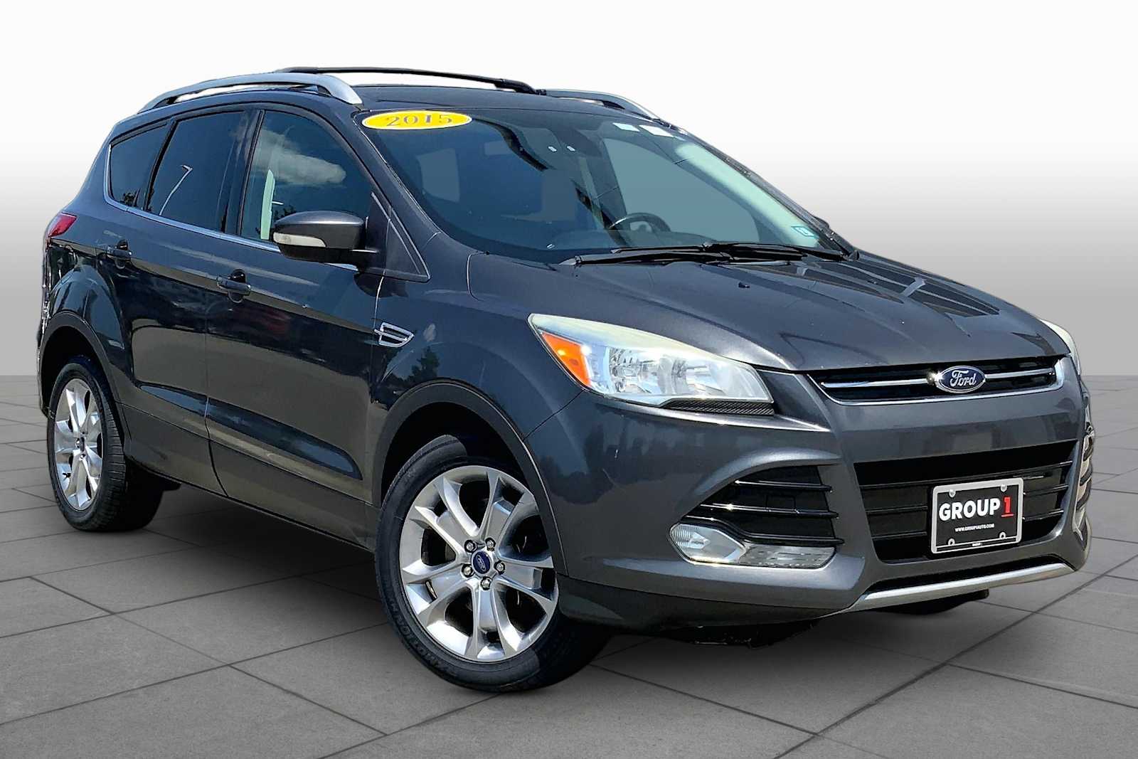 Used 2015 Ford Escape Titanium with VIN 1FMCU9JX4FUB44228 for sale in Manchester, NH