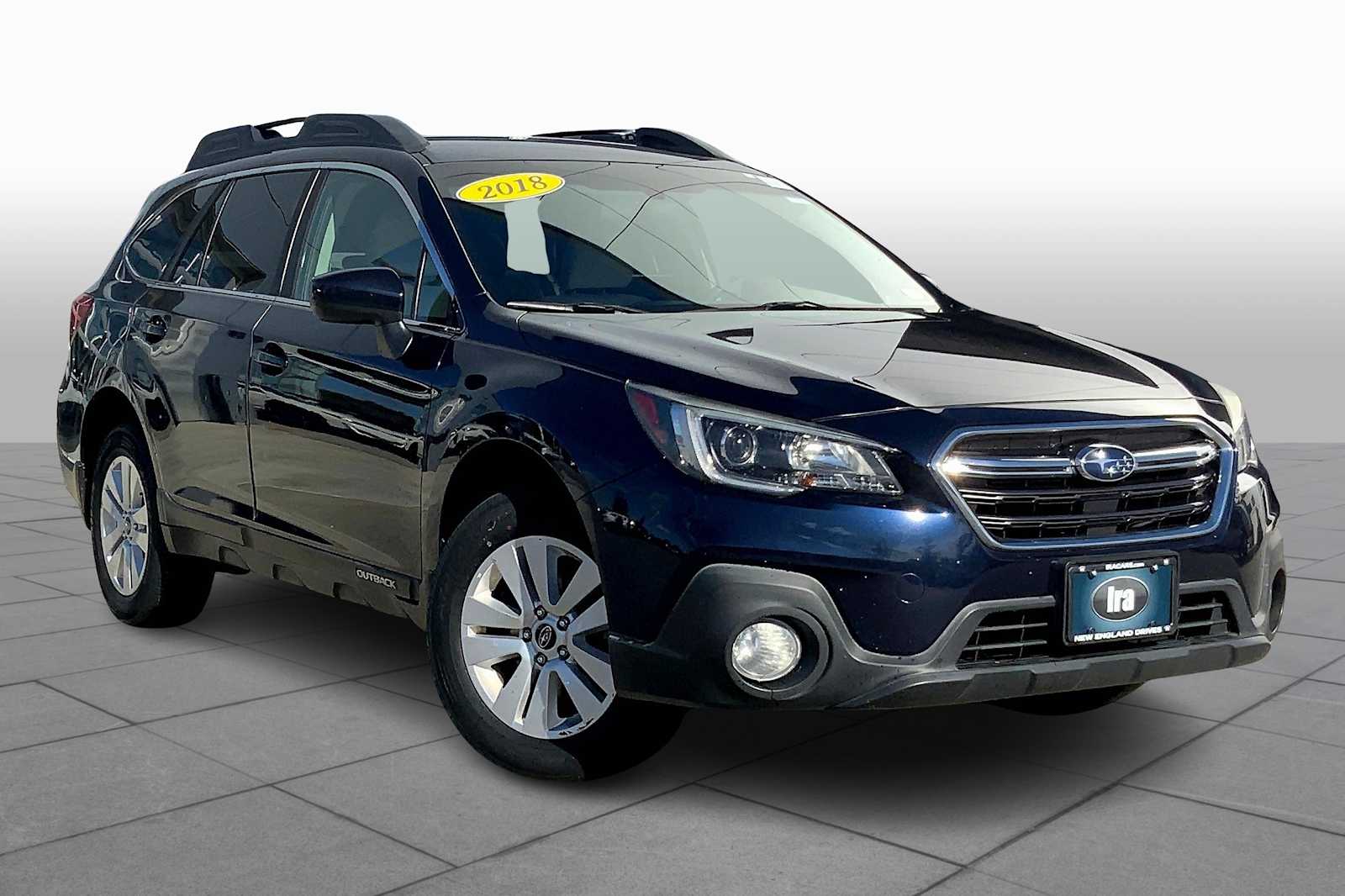 Used 2018 Subaru Outback Premium with VIN 4S4BSACCXJ3327158 for sale in Manchester, NH