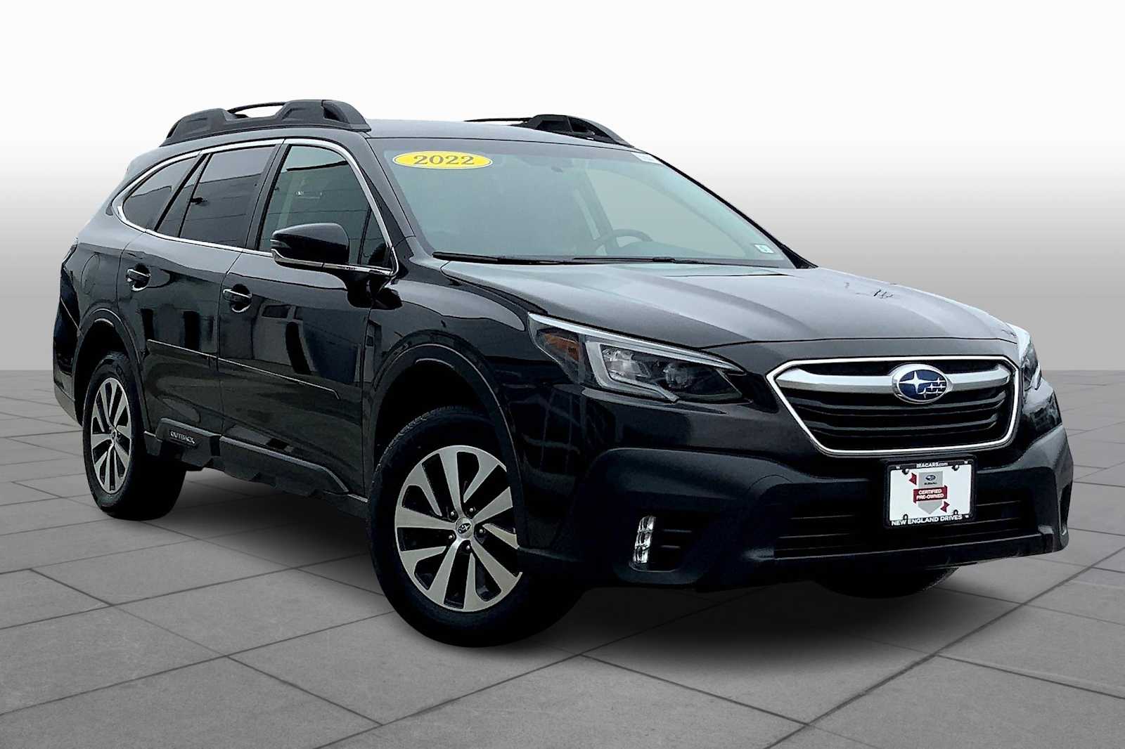 Certified 2022 Subaru Outback Premium with VIN 4S4BTACC1N3259920 for sale in Manchester, NH