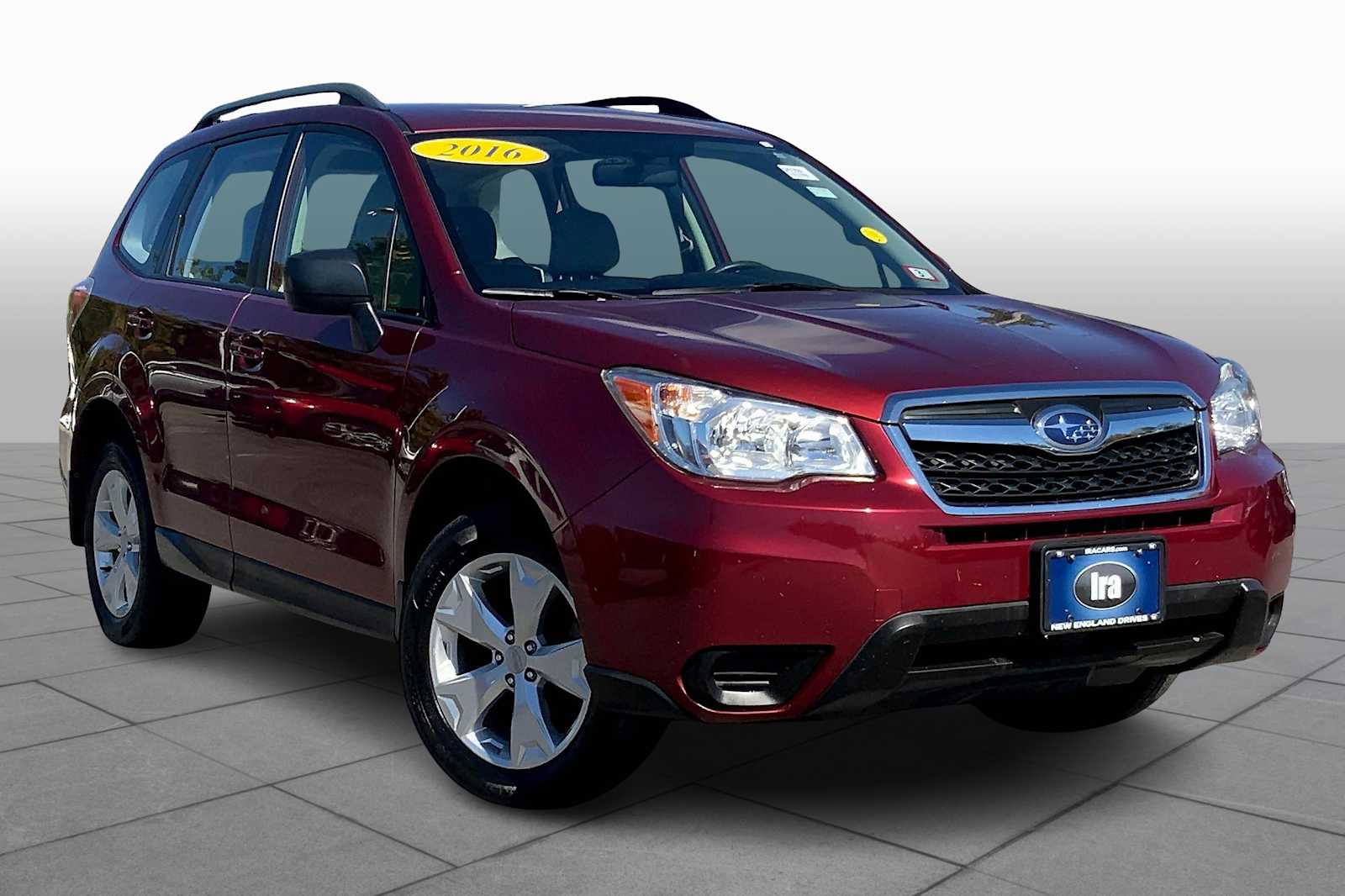 Used 2016 Subaru Forester i with VIN JF2SJABC9GH515594 for sale in Manchester, NH