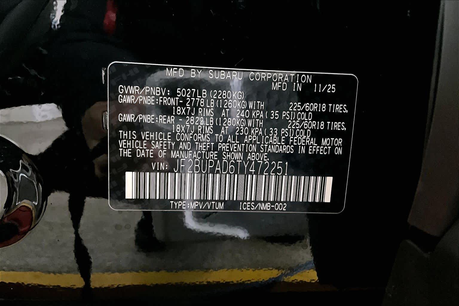 2026 Subaru Outback Premium - Photo 19