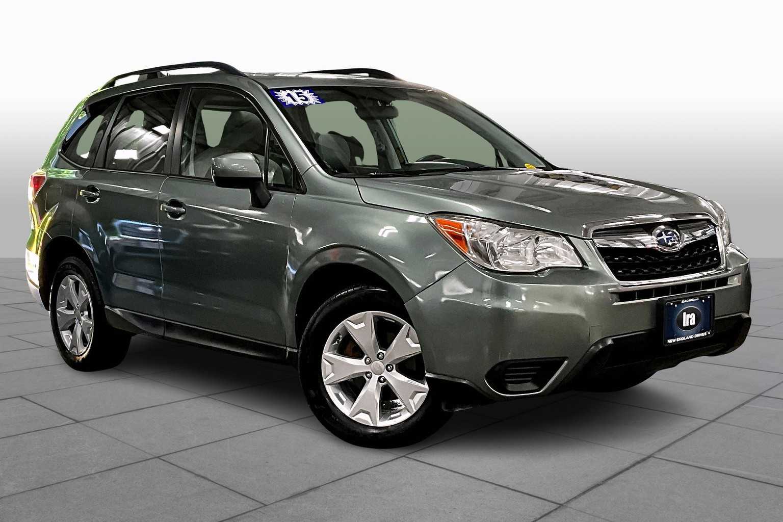 Used 2015 Subaru Forester i Premium with VIN JF2SJADC0FH557373 for sale in Danvers, MA