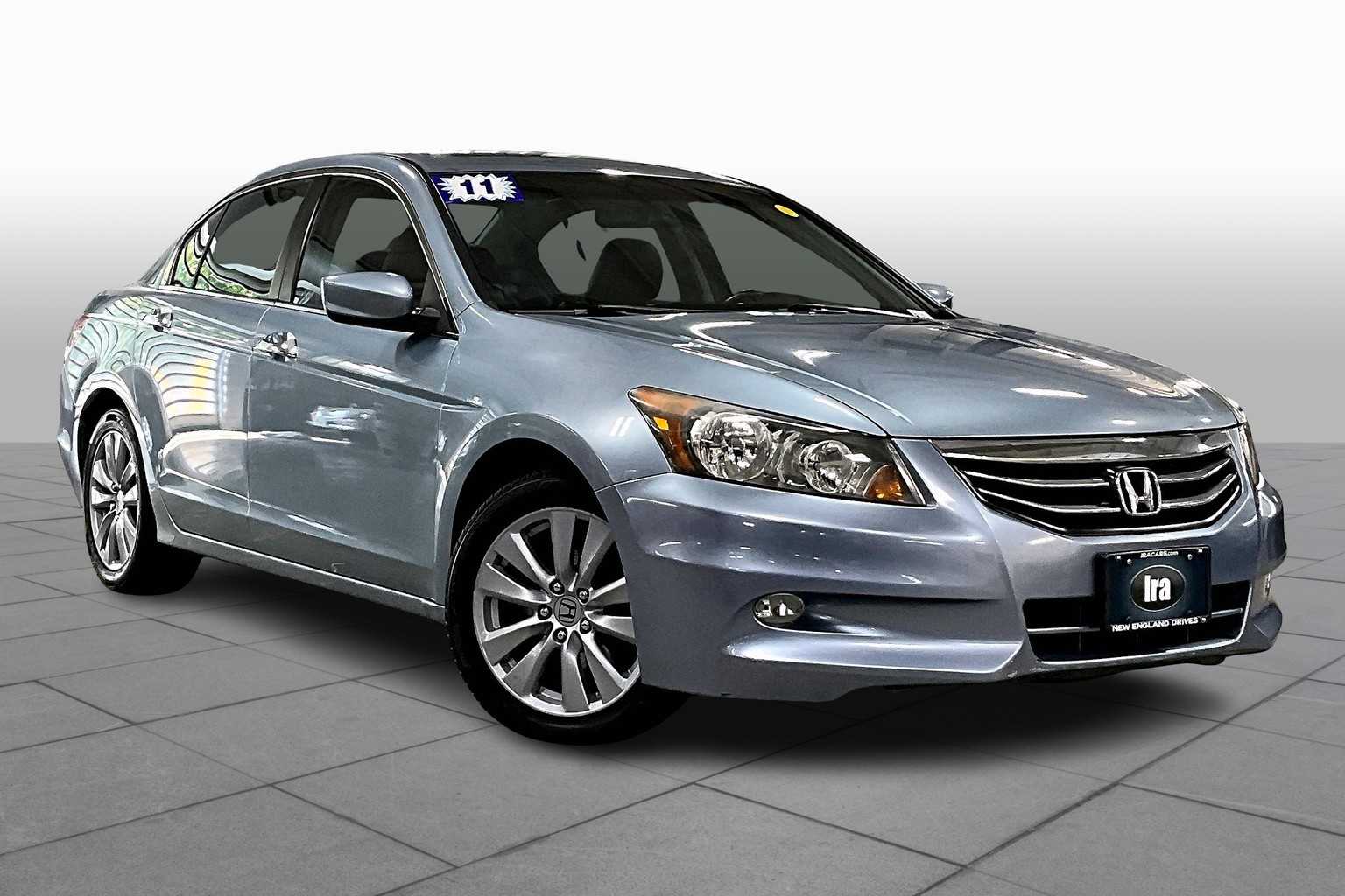 Used 2011 Honda Accord EX-L V6 with VIN 1HGCP3F84BA012433 for sale in Danvers, MA