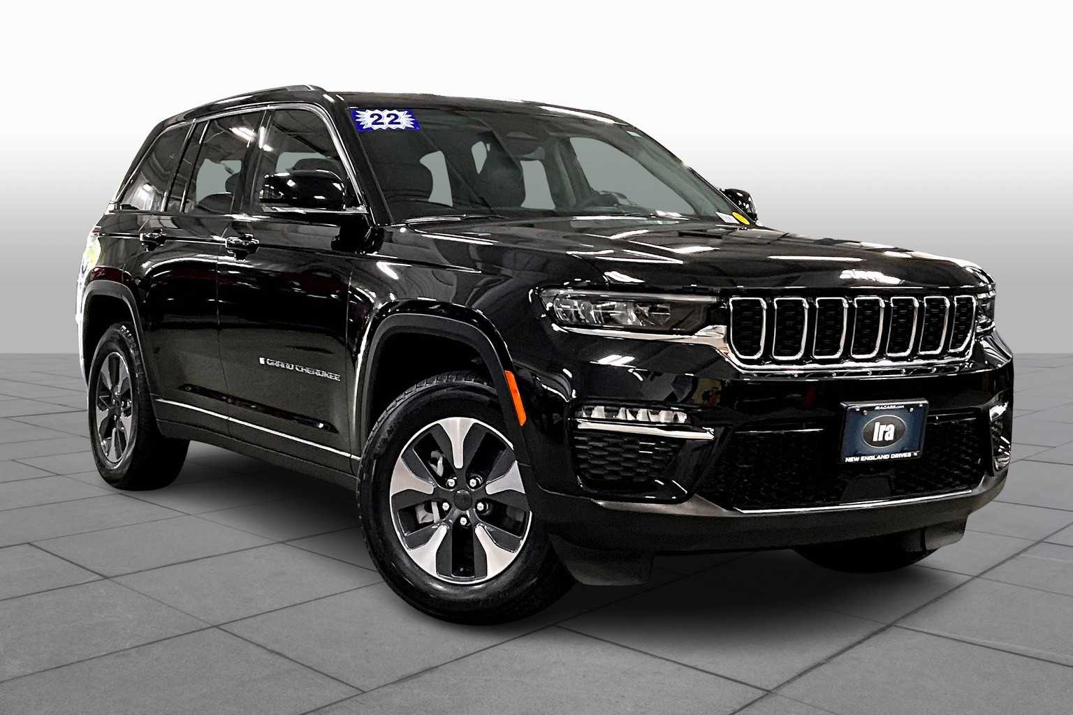 Used 2022 Jeep Grand Cherokee 4xe with VIN 1C4RJYB61N8748155 for sale in Manchester, NH