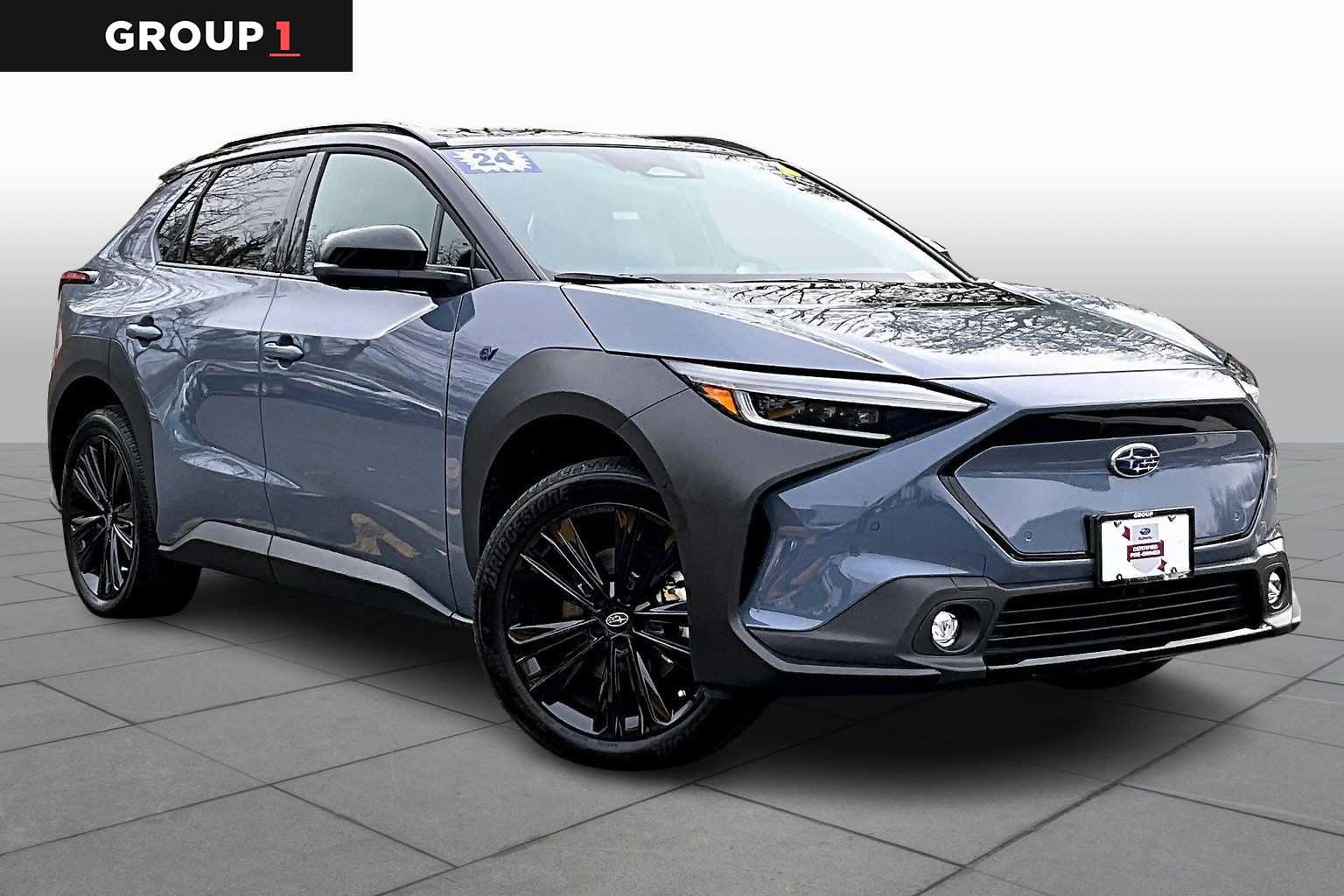 Certified 2025 Subaru Solterra Touring Onyx Edition with VIN JTMABABA8SA106235 for sale in Danvers, MA