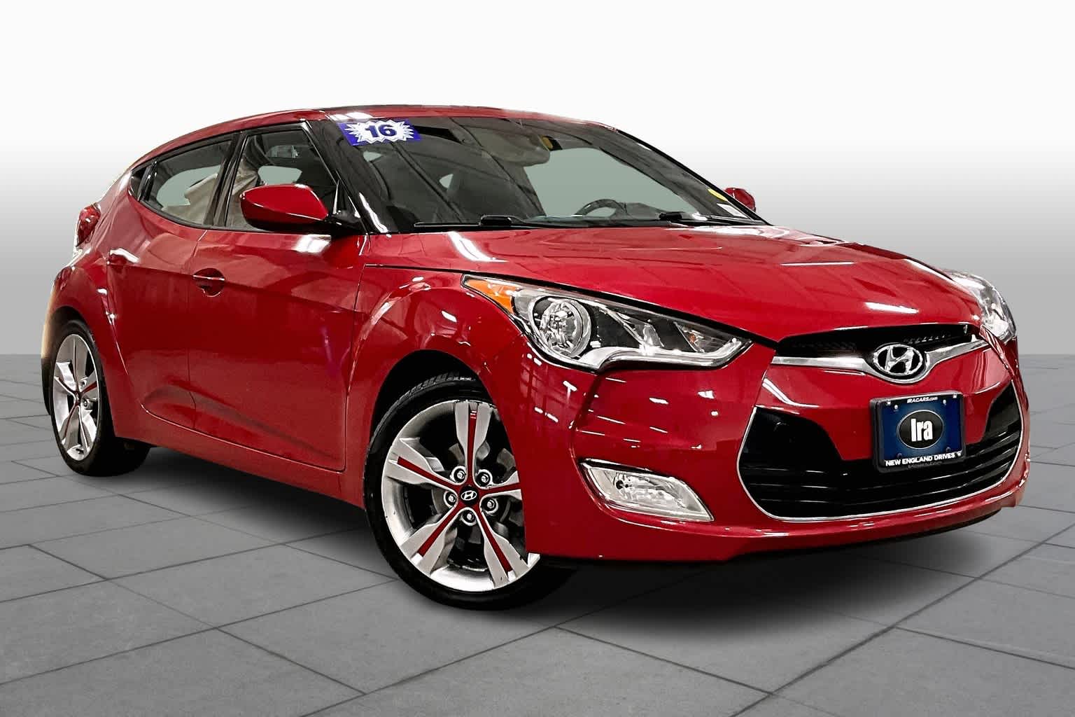 Used 2016 Hyundai Veloster Base with VIN KMHTC6AD8GU273193 for sale in Danvers, MA