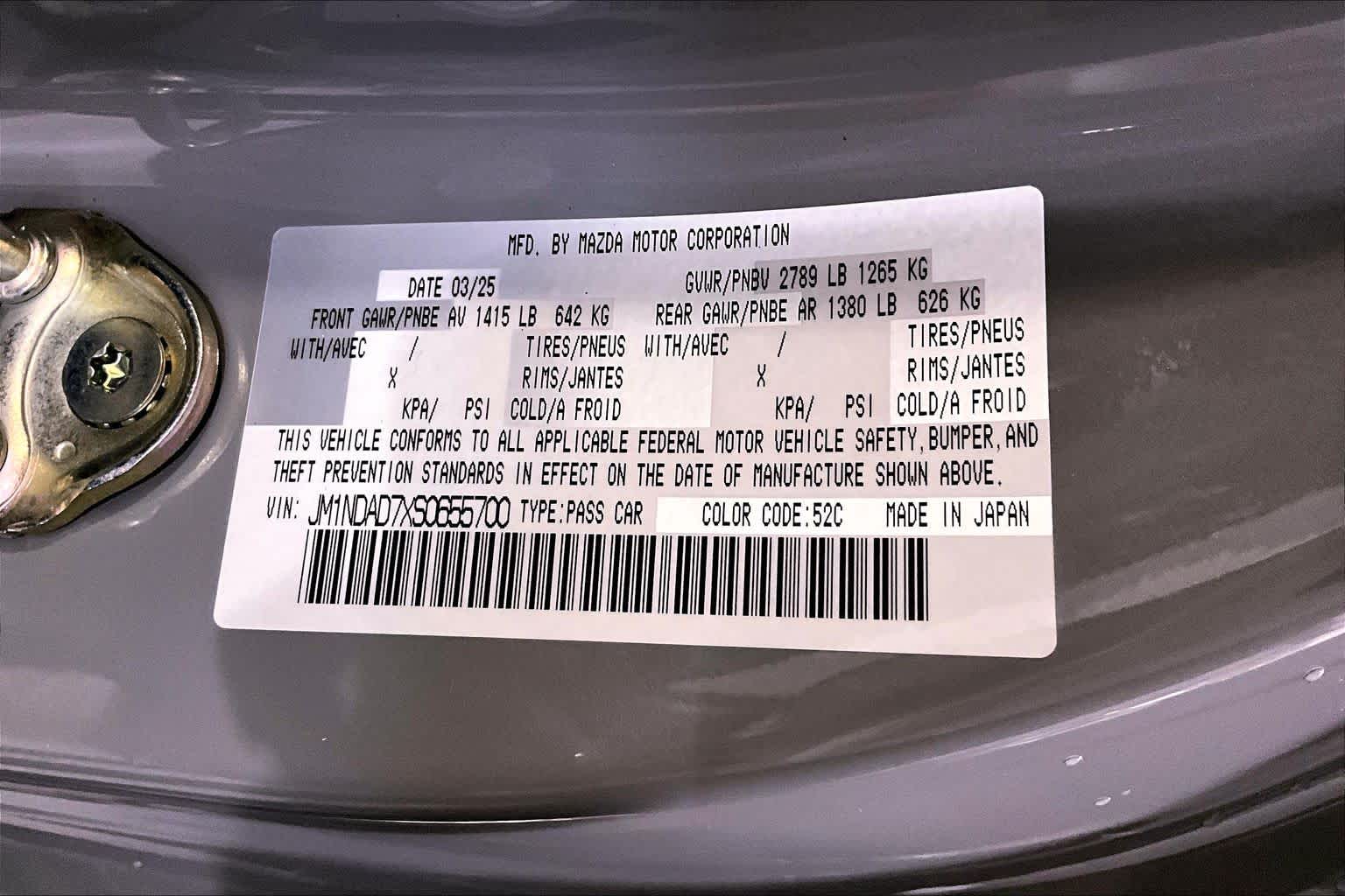 2025 Mazda MX-5 Miata Grand Touring - Photo 32