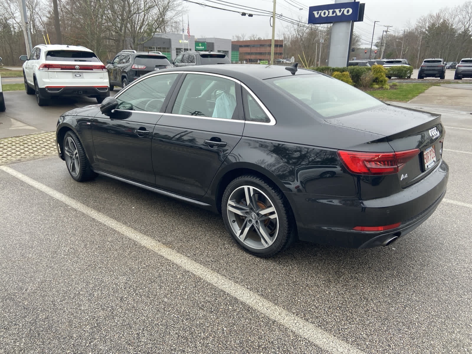 Used 2017 Audi A4 Premium Plus with VIN WAUENAF48HN007796 for sale in Rockland, MA