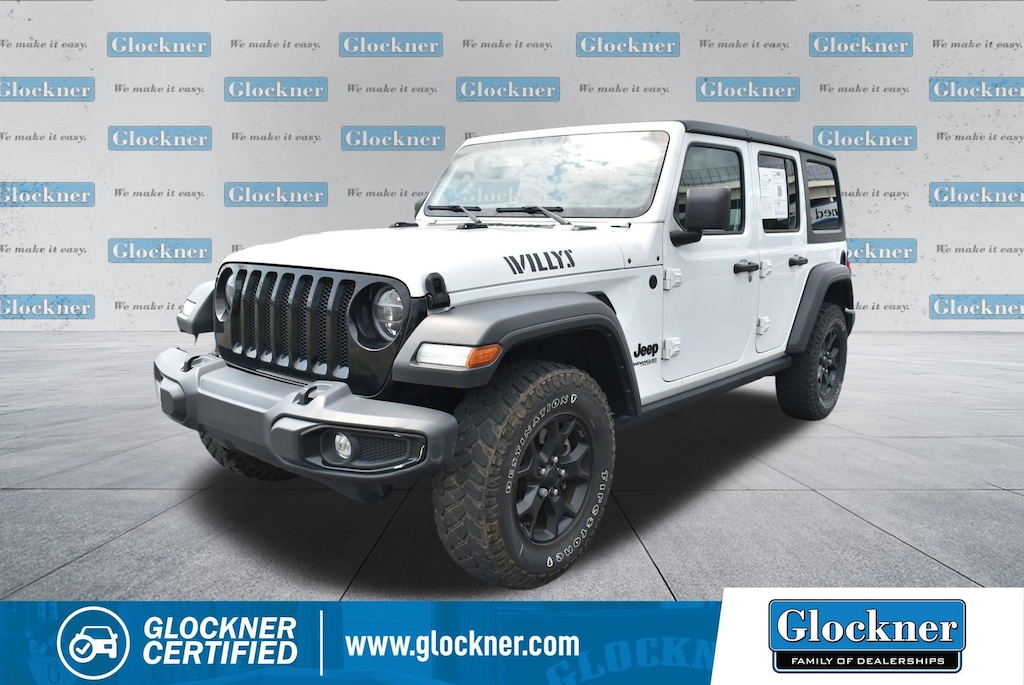 Used 2022 Jeep Wrangler Unlimited Willys SUV