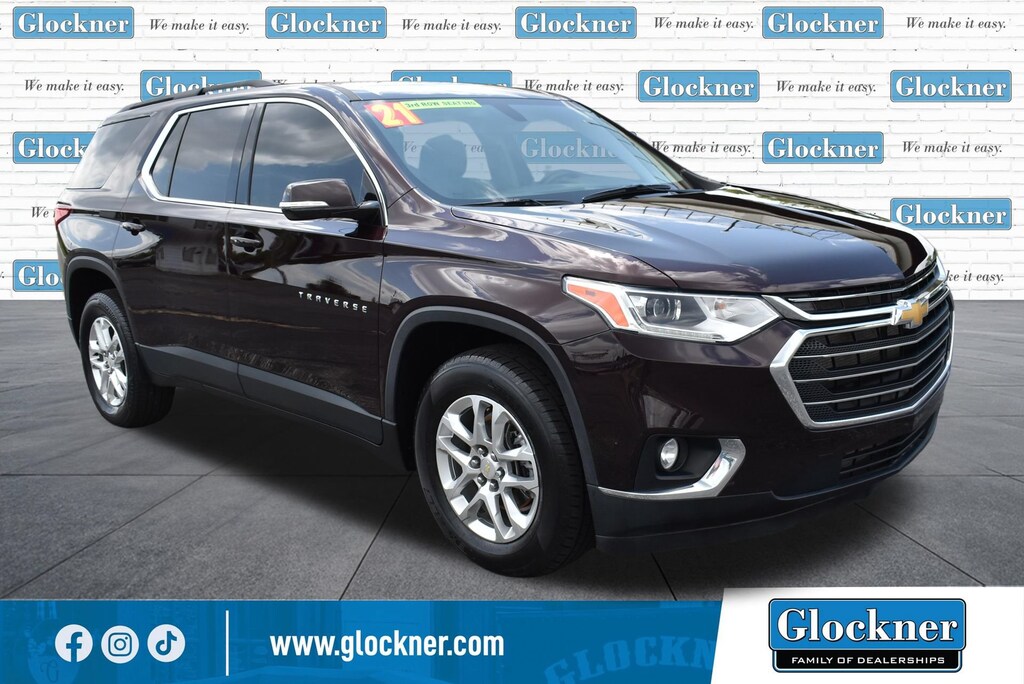 Used 2021 Chevrolet Traverse LT Cloth SUV