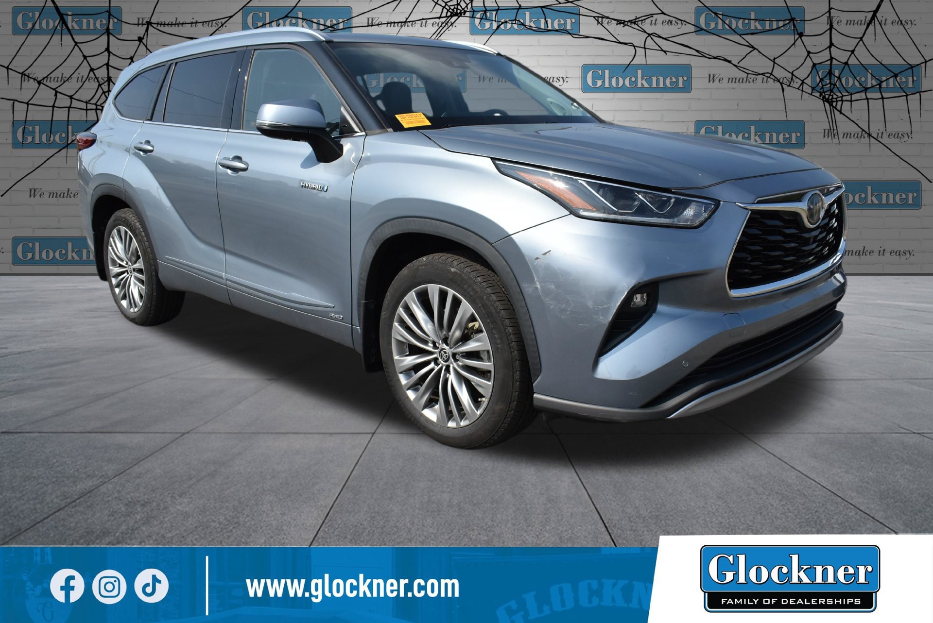 Used 2020 Toyota Highlander Hybrid Platinum SUV