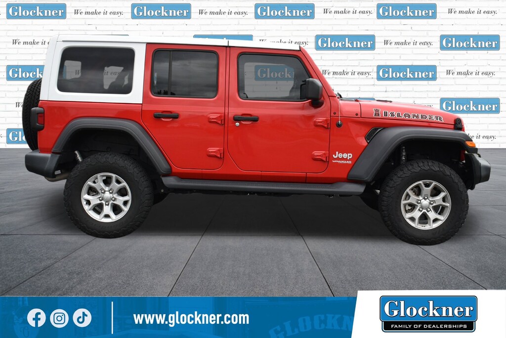 Used 2021 Jeep Wrangler Unlimited Islander SUV