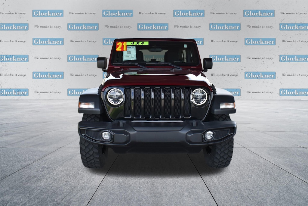 Used 2021 Jeep Wrangler Unlimited Willys SUV