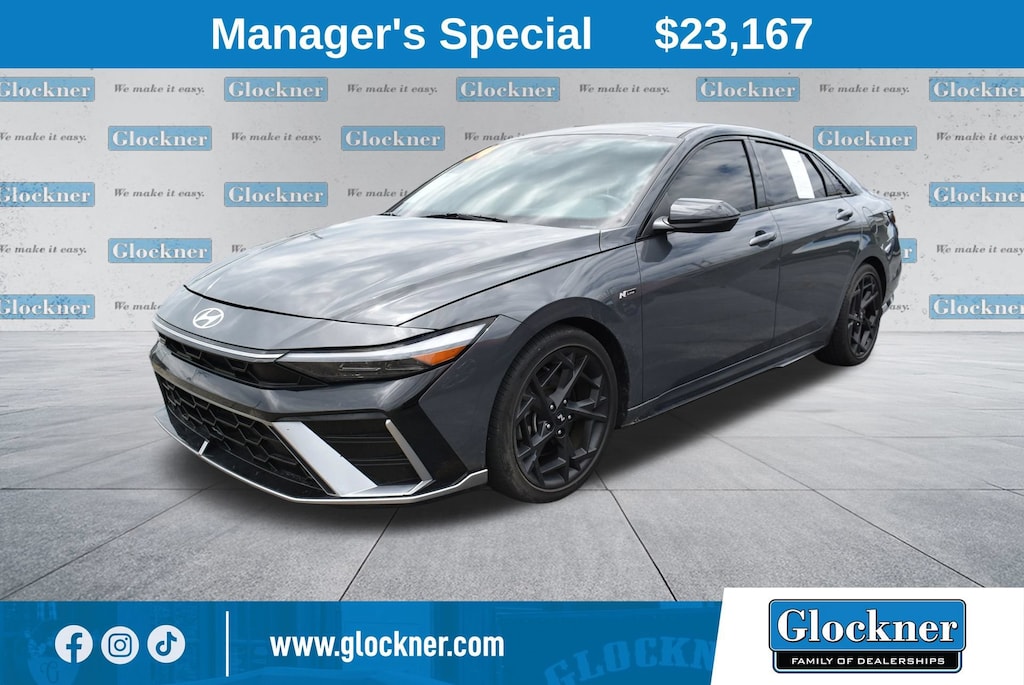 Used 2024 Hyundai Elantra N Line Sedan