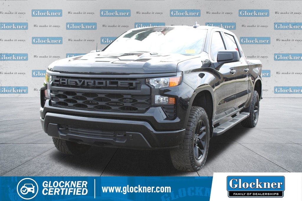 Used 2025 Chevrolet Silverado 1500 Custom Trail Boss Truck Crew Cab