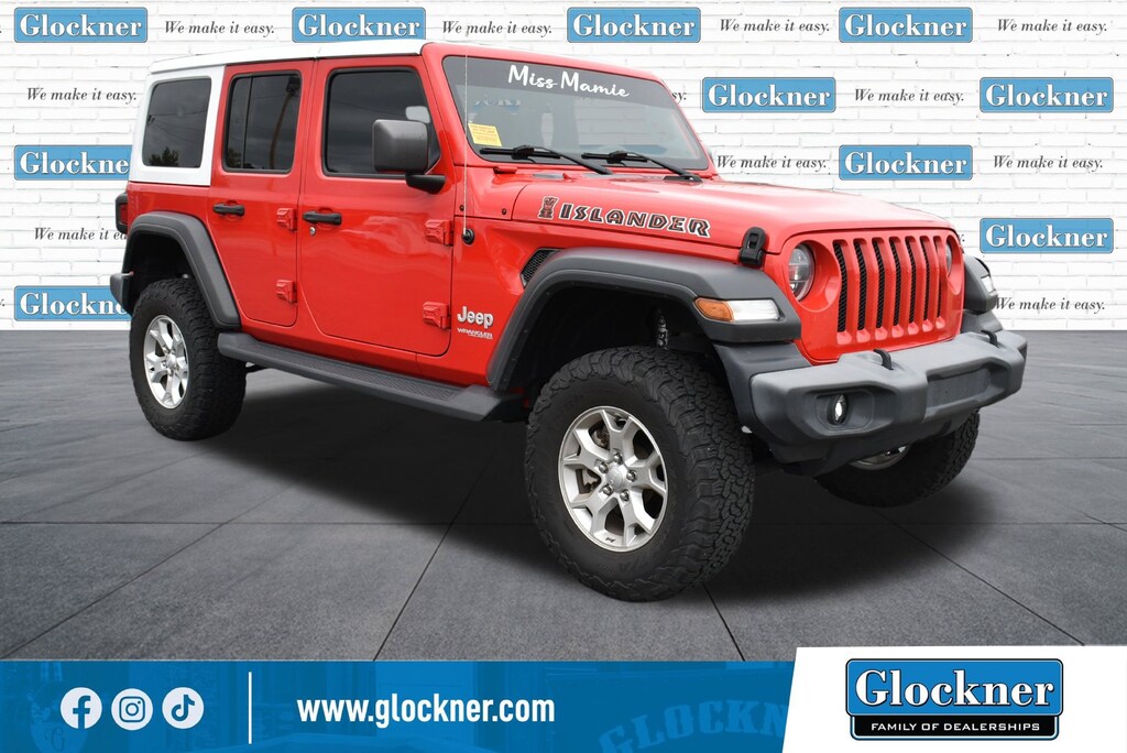 Used 2021 Jeep Wrangler Unlimited Islander SUV