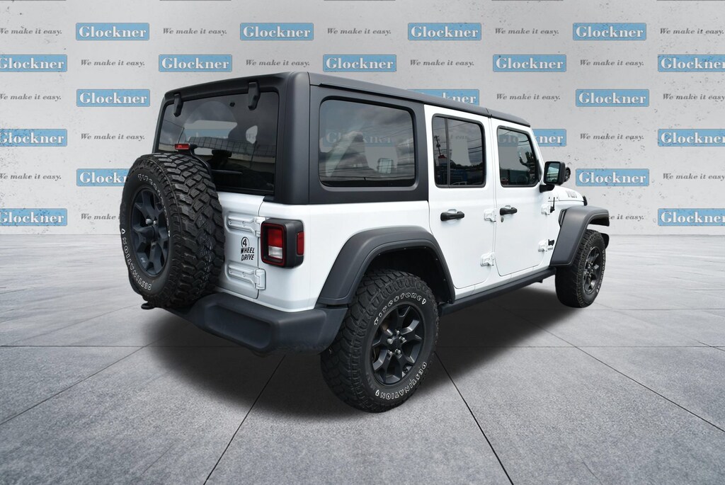 Used 2022 Jeep Wrangler Unlimited Willys SUV