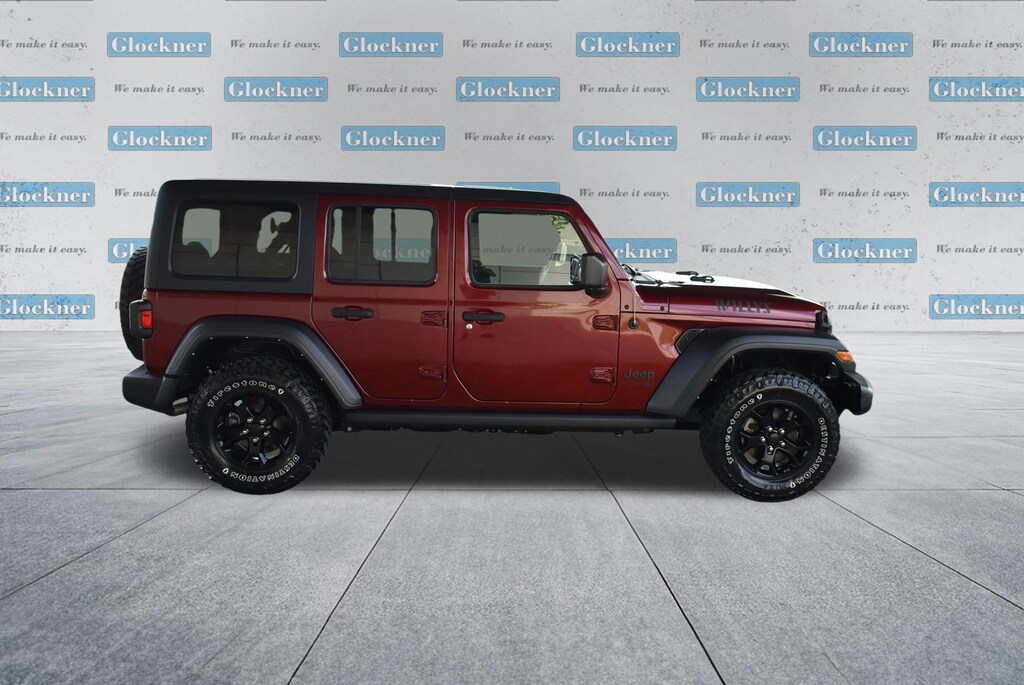 Used 2021 Jeep Wrangler Unlimited Willys SUV