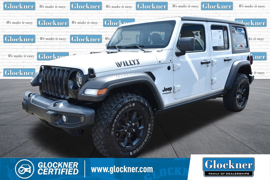 Used 2022 Jeep Wrangler Unlimited Willys SUV