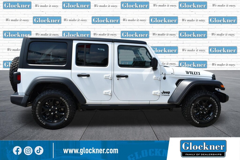 Used 2022 Jeep Wrangler Unlimited Willys SUV