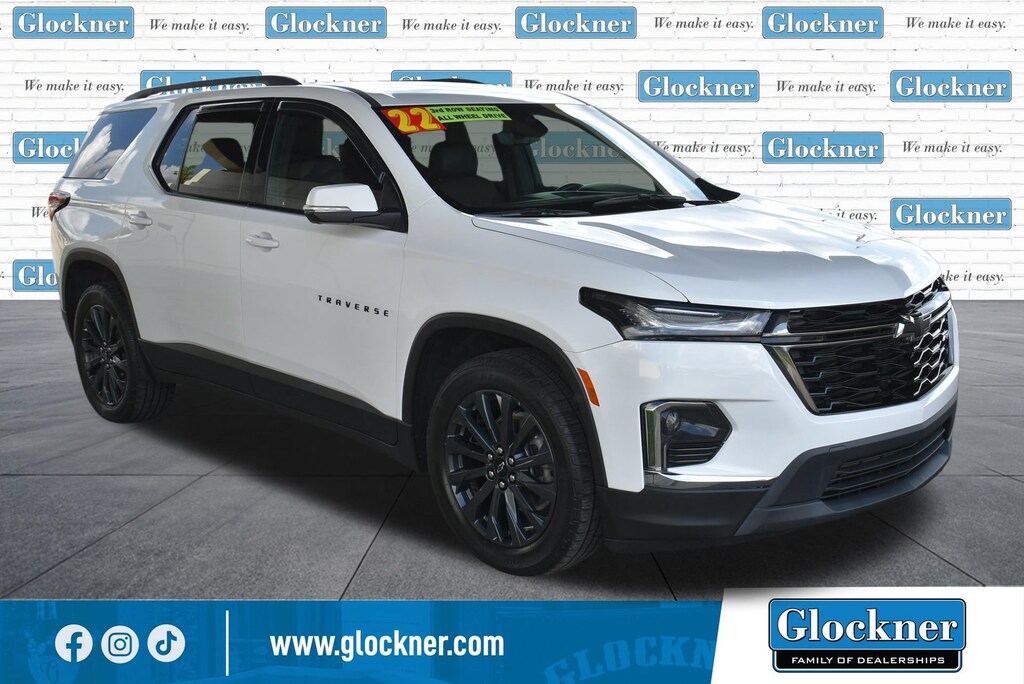 Used 2022 Chevrolet Traverse RS SUV