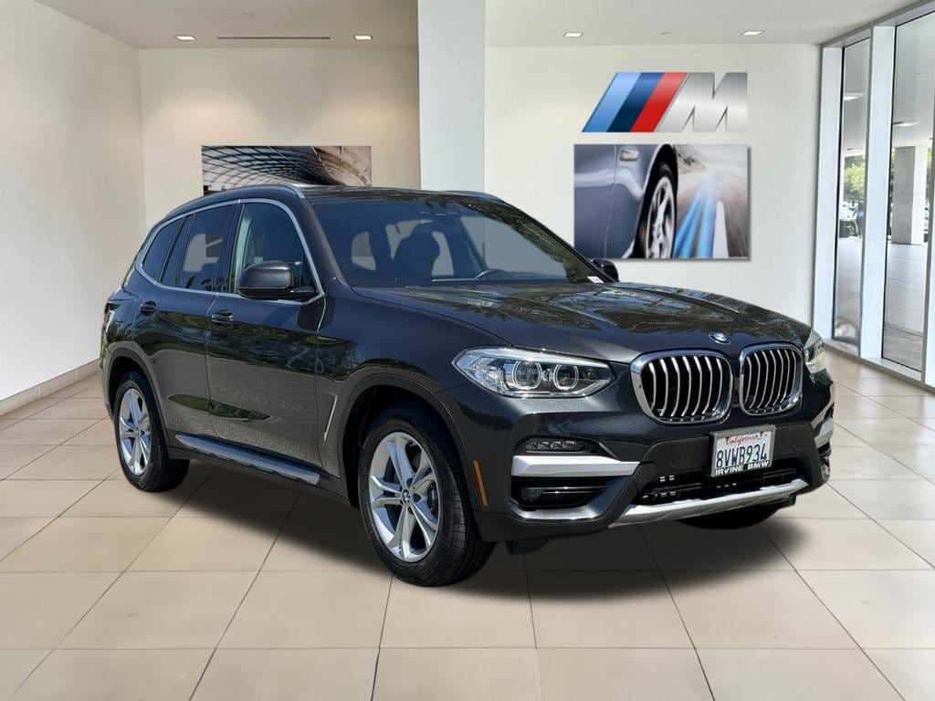 Certified 2021 BMW X3 30i with VIN 5UXTY3C08M9G12128 for sale in Irvine, CA