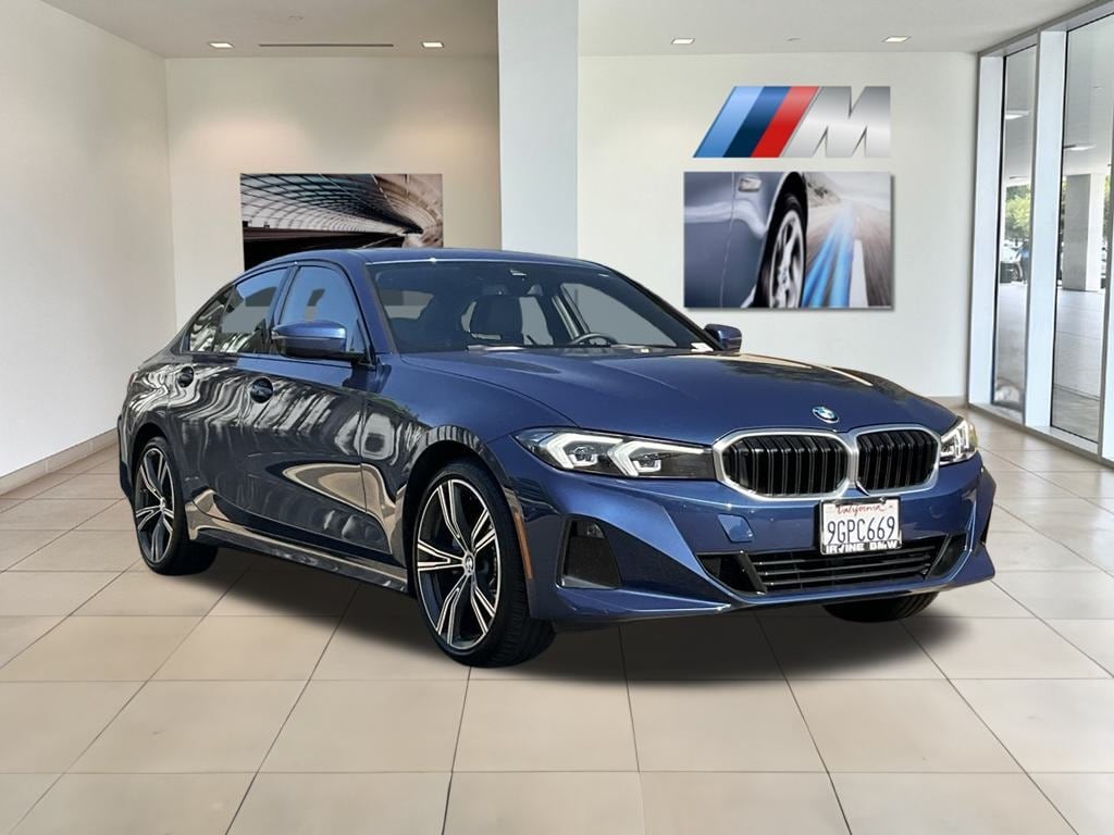 Used 2023 BMW 3 Series 330i with VIN 3MW69FF00P8D59310 for sale in Irvine, CA