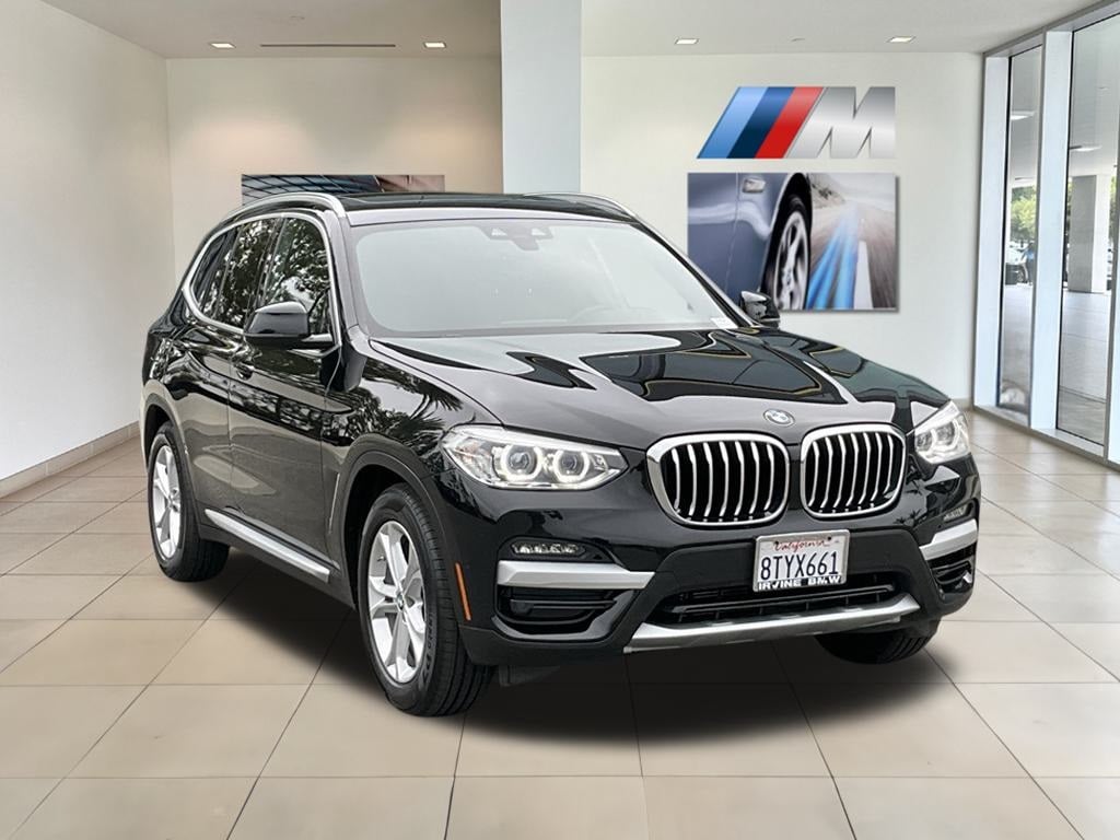 Certified 2021 BMW X3 30i with VIN 5UXTY3C05M9F37131 for sale in Irvine, CA