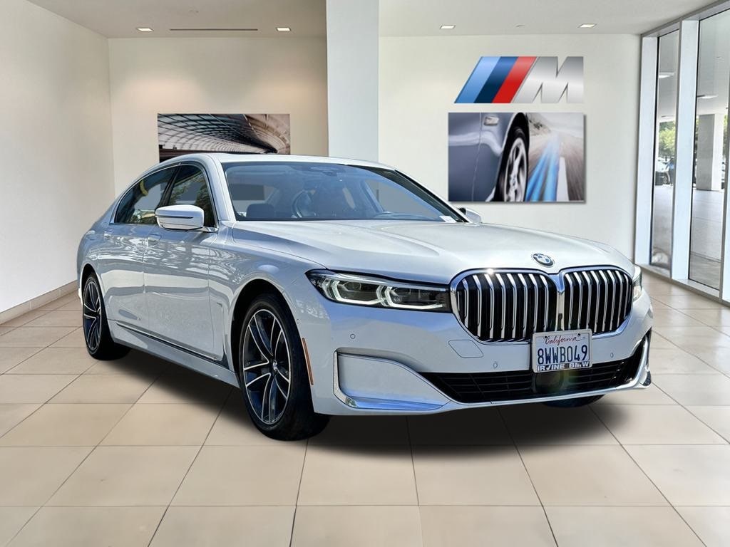 Certified 2022 BMW 7 Series 750i with VIN WBA7U2C04NCH12494 for sale in Irvine, CA